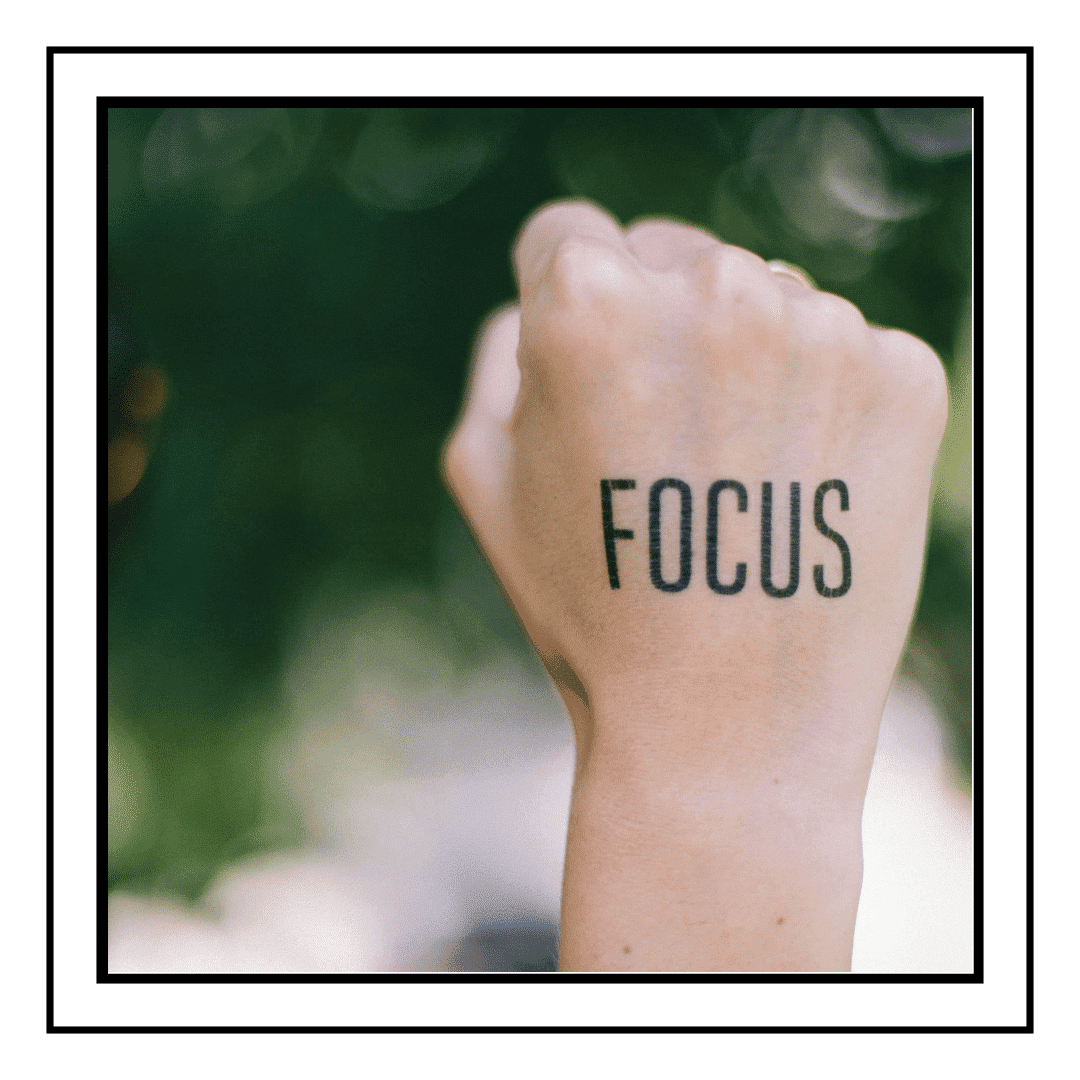 Stay focused on your goals