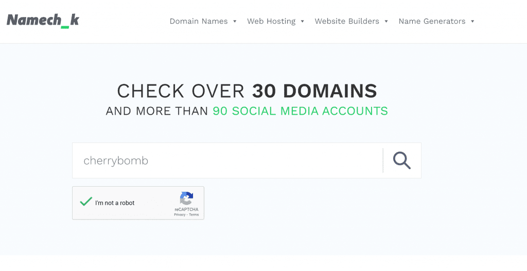 domain name checker