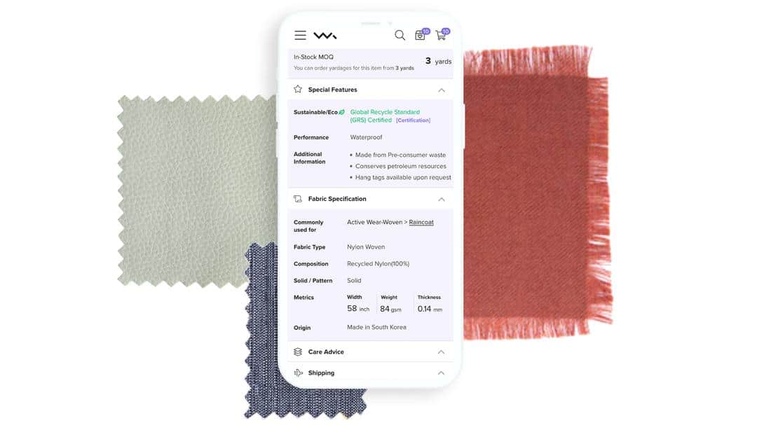 wholesale fabric swatches