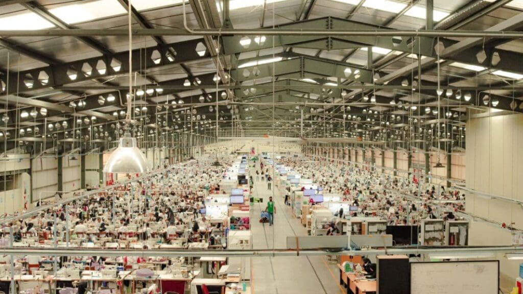 A big factory requiring big MOQs.