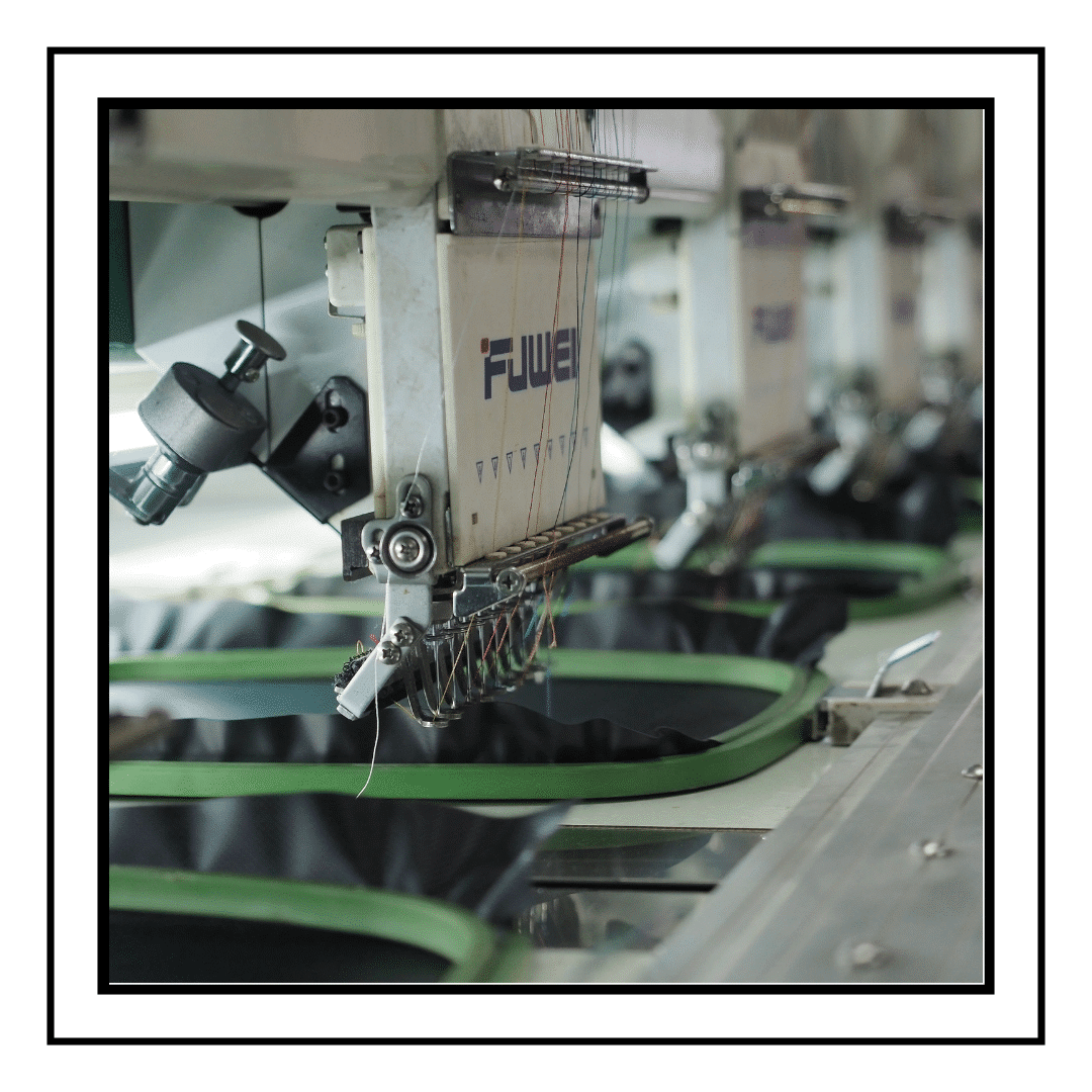 Industrial Embroidery Machine used in overseas garment production