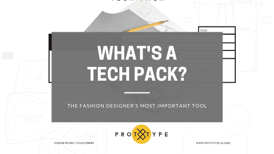 What is a tech pack in fashion?