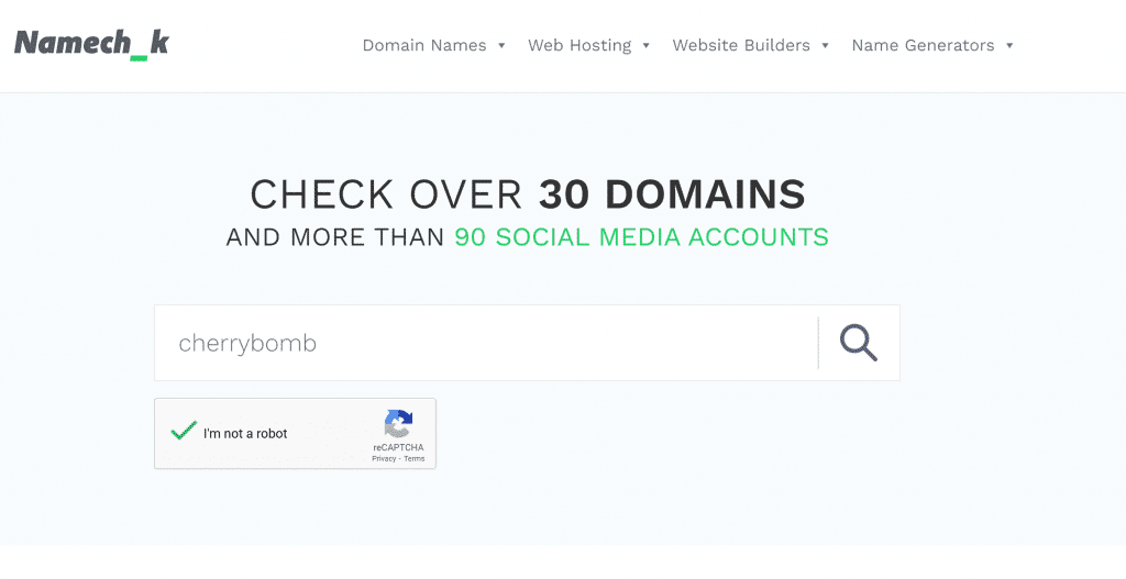 domain name checker